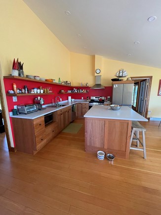 Chilmark, Menemsha Pond Martha's Vineyard vacation rental - Brand new renovated kitchen space in guest house