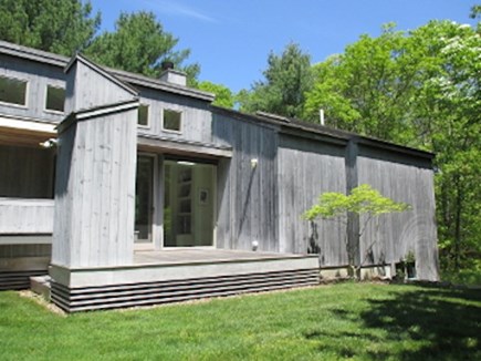 West Tisbury Martha's Vineyard vacation rental - Guest House side view