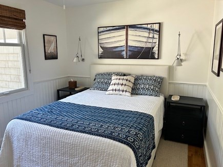 Oak Bluffs Martha's Vineyard vacation rental - Queen bed with pool view