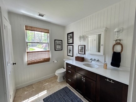 Oak Bluffs Martha's Vineyard vacation rental - Guest bathroom with tub/shower