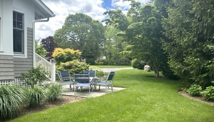 Oak Bluffs Martha's Vineyard vacation rental - Outdoor gathering options on the property.