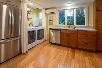 Oak Bluffs, East Chop Martha's Vineyard vacation rental - Kitchen (view 2) includes fridge, washer, dryer, dishwasher
