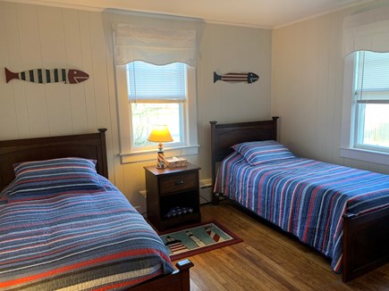 Edgartown Martha's Vineyard vacation rental - 3rd bedroom. There is a full bath just outside the bedroom.