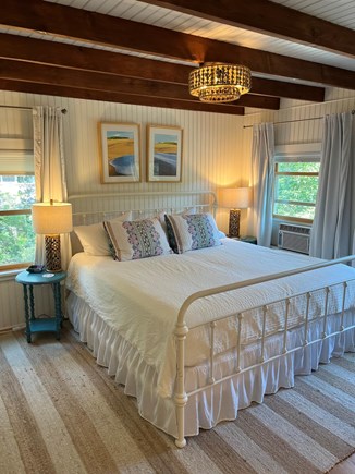 Oak Bluffs, East Chop Martha's Vineyard vacation rental - King bedroom with ensuite 3/4 bath