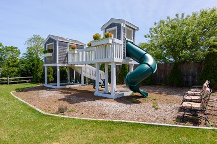 Oak Bluffs Martha's Vineyard vacation rental - Outdoor Child's Play StructureOutdoor SeatingSwings, Slides and
