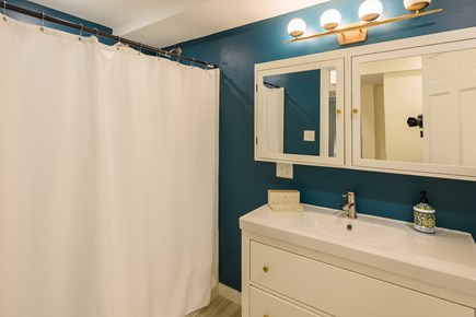 Oak Bluffs Martha's Vineyard vacation rental - Full Bathroom with Shower- Lower Level -