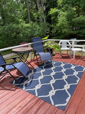 Oak Bluffs Martha's Vineyard vacation rental - Deck on the back of the house.