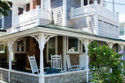 Oak Bluffs Martha's Vineyard vacation rental - Front porch & 2 private balconies with beautiful views