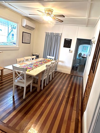 Oak Bluffs Martha's Vineyard vacation rental - Large dining room table w/seating for up to 10 people (extended)