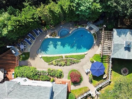 Edgartown Martha's Vineyard vacation rental - Pool, Spa and Outdoor Living Sace