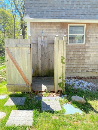 Aquinnah Martha's Vineyard vacation rental - Outdoor shower