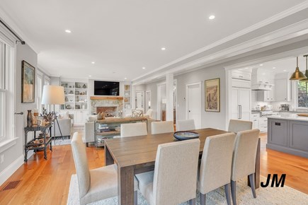 Oak Bluffs Martha's Vineyard vacation rental - A view of dining room , kitchen and living room.
