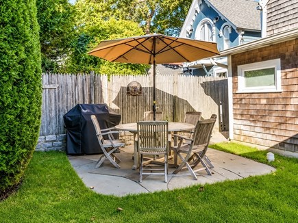 Oak Bluffs Martha's Vineyard vacation rental - Outside patio with grill
