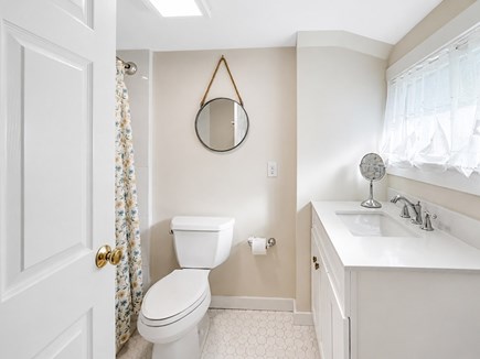 Oak Bluffs Martha's Vineyard vacation rental - Bathroom belonging to the bedroom with two double beds