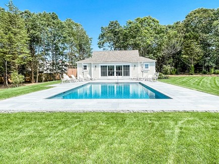 Edgartown Martha's Vineyard vacation rental - New Gunite Pool with Spa and Pool House