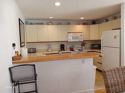 Edgartown Martha's Vineyard vacation rental - Gourmet kitchen with breakfast counter and access to dining area