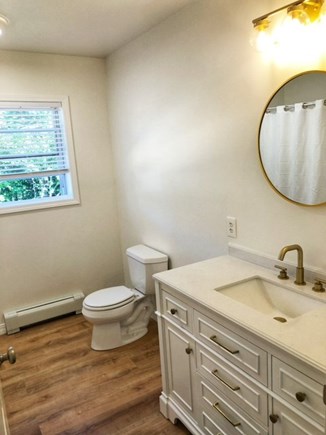 Oak Bluffs Martha's Vineyard vacation rental - Upstairs hallway full bathroom with Sterling by Kohler bathtub