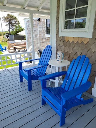 Oak Bluffs Martha's Vineyard vacation rental - Side Porch