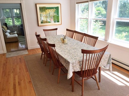Aquinnah Martha's Vineyard vacation rental - Dining Room seats 8