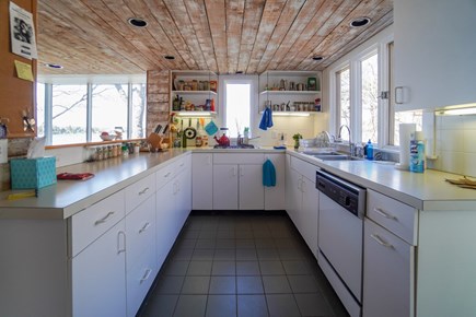 Oak Bluffs Martha's Vineyard vacation rental - Beach Style kitchen with a waterview