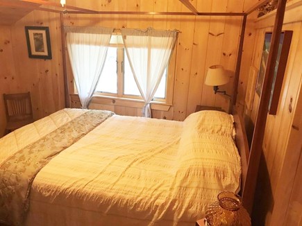 Oak Bluffs Martha's Vineyard vacation rental - Master bedroom w/ four poster queen bed