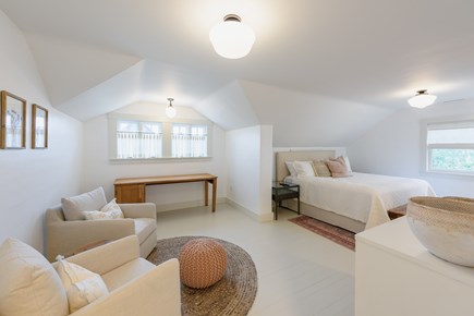 Oak Bluffs Martha's Vineyard vacation rental - Beautiful Large Master Bedroom and Bath with Additional Seating