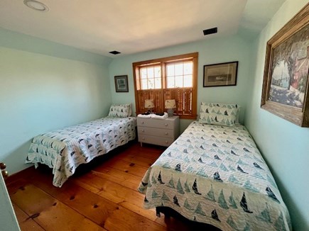 West Tisbury Martha's Vineyard vacation rental - Upstairs Bedroom with two twin beds