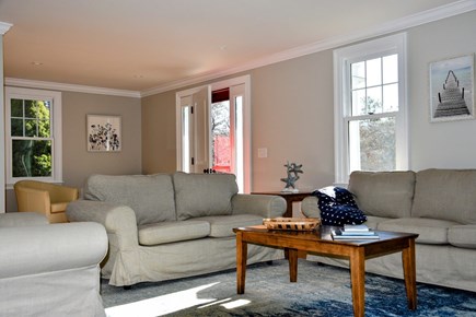 Edgartown, Katama Martha's Vineyard vacation rental - Family room with lots of seating and great light