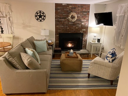 West Tisbury Martha's Vineyard vacation rental - Relaxing living area with queen sofa sleeper.
