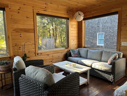 Edgartown, Dodgers Hole Association Martha's Vineyard vacation rental - Screened-in Porch