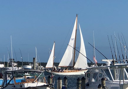 Edgartown, Katama Martha's Vineyard vacation rental - Sailing home into Edgartown Harbor