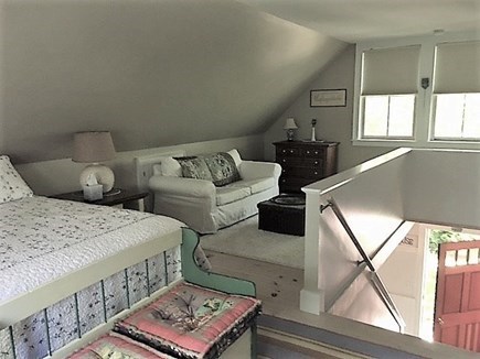 Edgartown, Katama Martha's Vineyard vacation rental - Open Loft Room has queen bed and sitting area