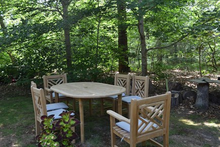 Oak Bluffs Martha's Vineyard vacation rental - Back yard seating
