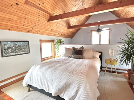 Oak Bluffs Martha's Vineyard vacation rental - Upstairs loft bedroom with queen bed