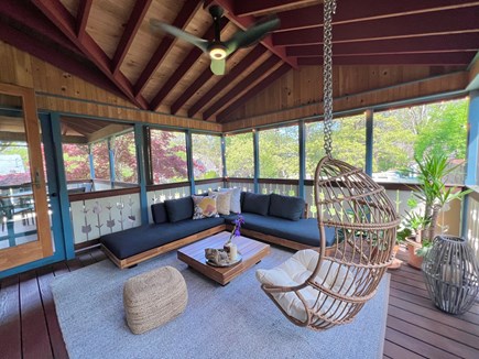 Oak Bluffs Martha's Vineyard vacation rental - Screened in porch
