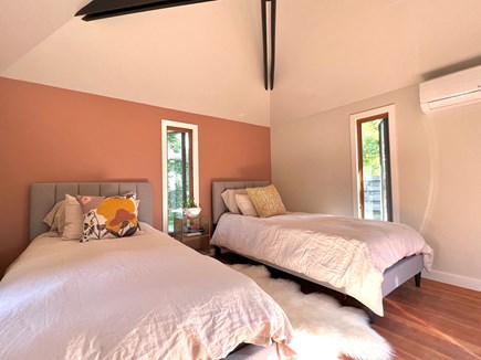Oak Bluffs Martha's Vineyard vacation rental - Detached 3rd bedroom with 2 twins, has mini split for AC/Heat.