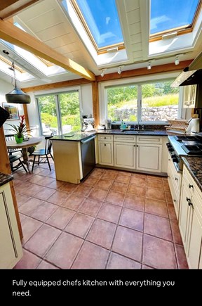 Chilmark Martha's Vineyard vacation rental - The kitchen is fully equipped