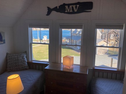 Oak Bluffs-MCVMA Martha's Vineyard vacation rental - Twin bedroom with harbor view