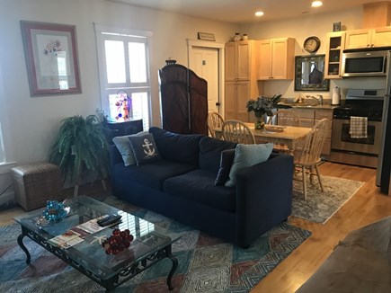 Oak Bluffs Martha's Vineyard vacation rental - Cheerful open living room and kitchen area