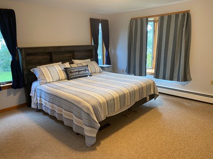 Oak Bluffs Martha's Vineyard vacation rental - Master bedroom with king bed and full pullout sofa