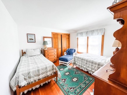 Aquinnah Martha's Vineyard vacation rental - Bedroom 2, two twin beds