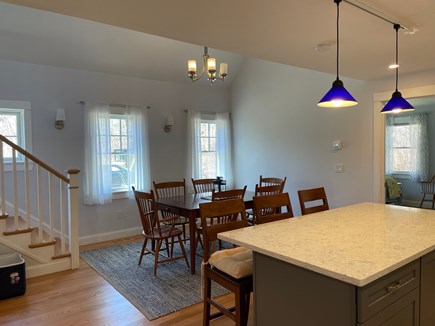 Chilmark Martha's Vineyard vacation rental - Open kitchen dining room offers plenty of space for gatherings