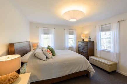 Edgartown Martha's Vineyard vacation rental - The Sunset room with one queen bed and private bath.