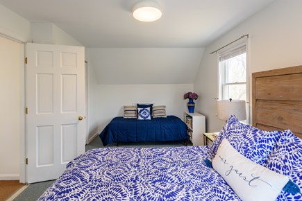 Edgartown Martha's Vineyard vacation rental - The Mermaid Room with queen and additional twin bed.