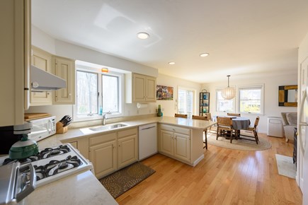 Edgartown Martha's Vineyard vacation rental - Fully equipped kitchen with gas stove.