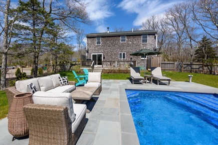Edgartown Martha's Vineyard vacation rental - Lovely outdoor area for lounging by the pool.