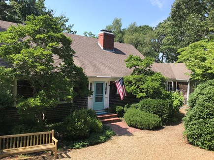 Vineyard Haven Martha's Vineyard vacation rental - Front of House; Parking for Four Cars