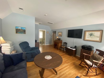 Oak Bluffs, Downtown OB condo Martha's Vineyard vacation rental - Living room with one full bathroom