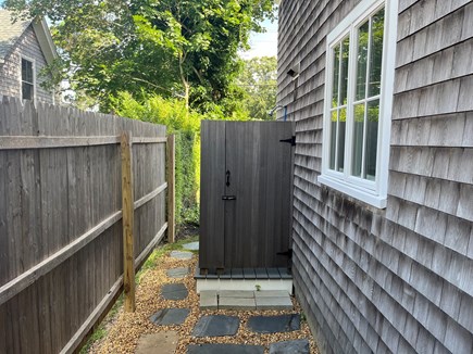 In-Town of Oak Bluffs Martha's Vineyard vacation rental - Outdoor shower