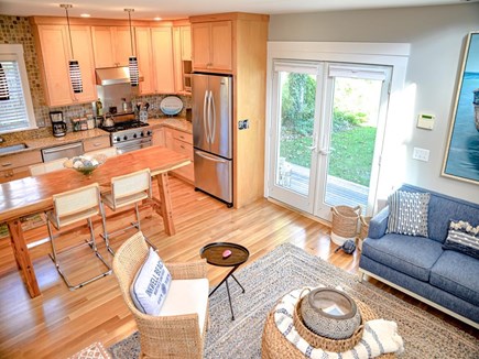 In-Town of Oak Bluffs Martha's Vineyard vacation rental - Open Floor Concept with Kitchen and Living area